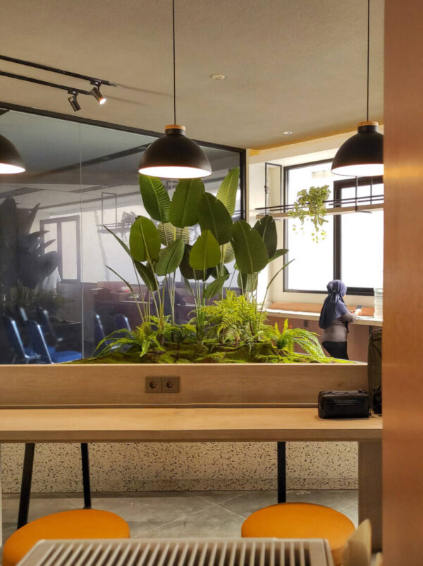 Artificial Planter for AXA Office